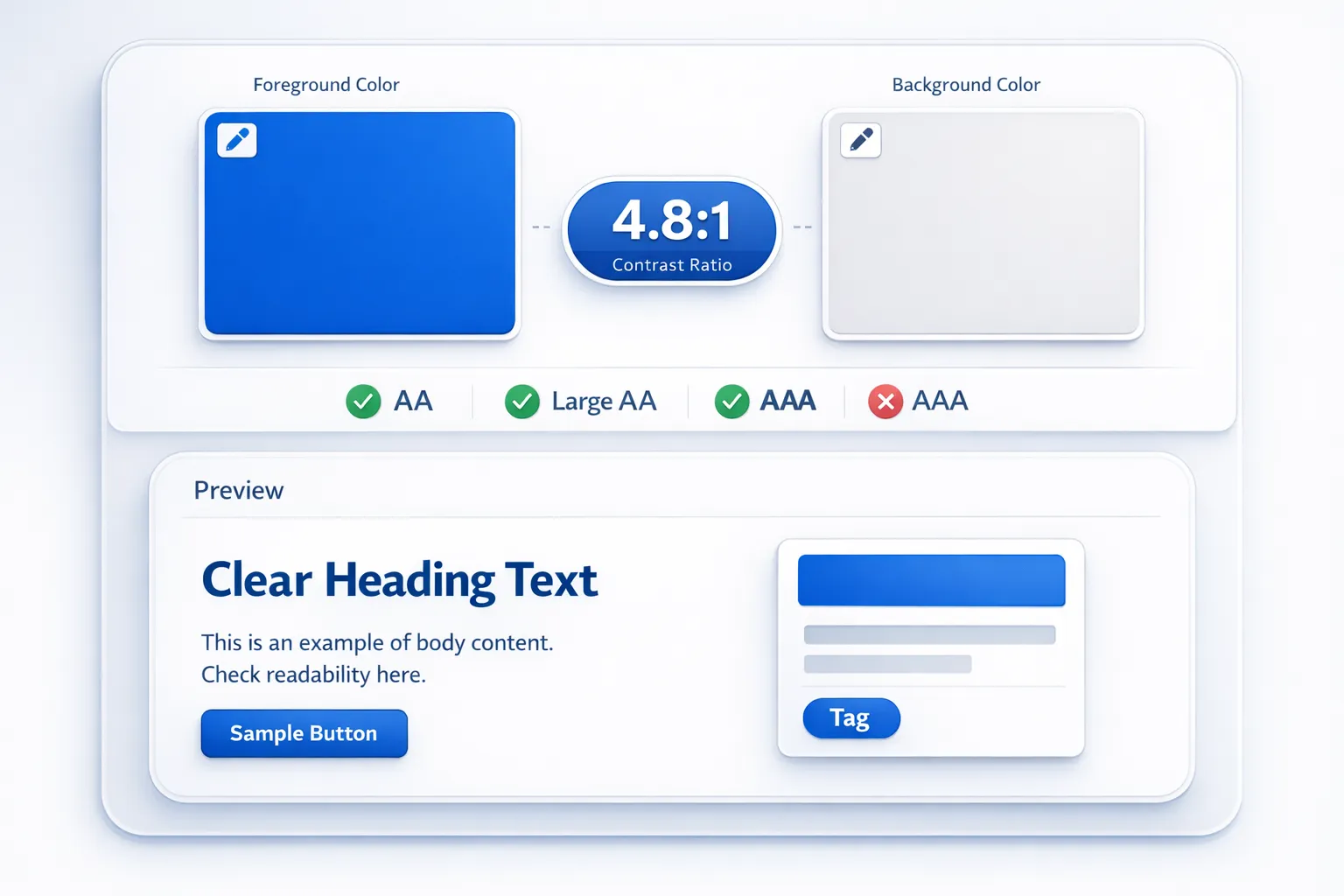 Accessibility Contrast Checker cover