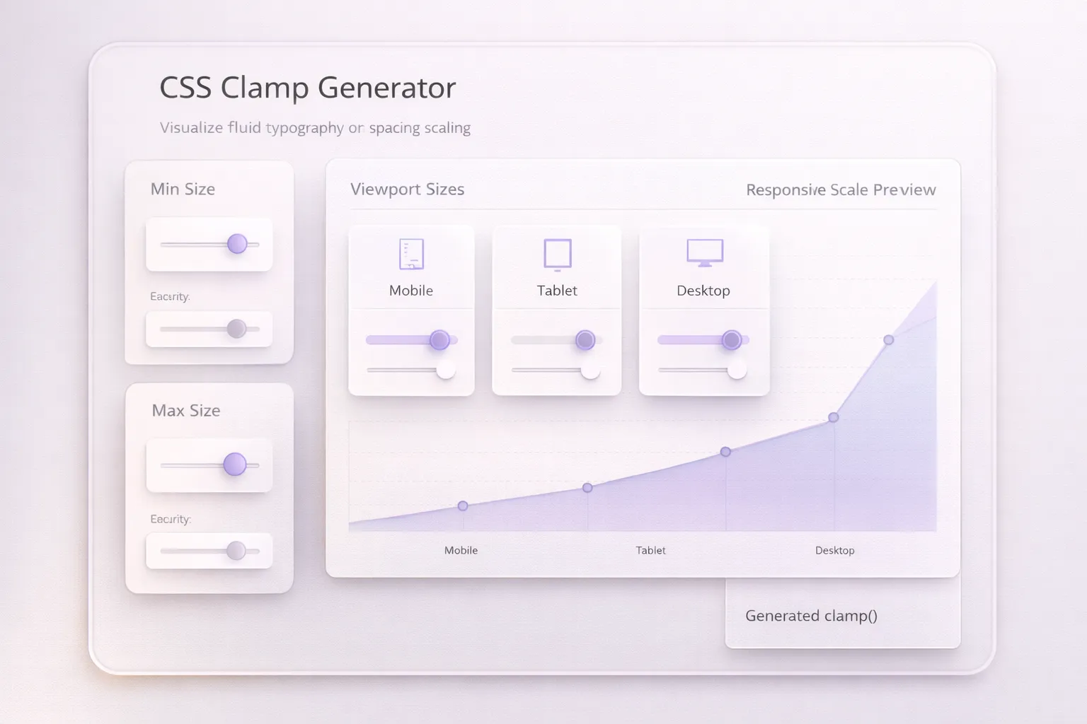 CSS Clamp Generator cover