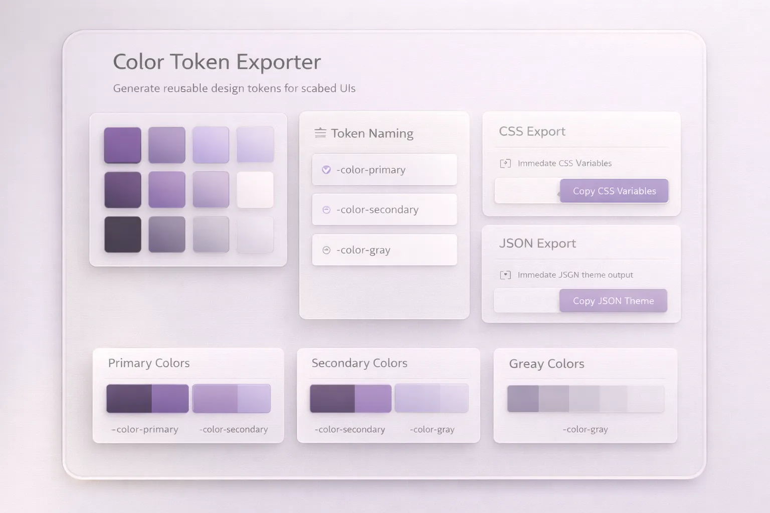 Color Token Exporter cover