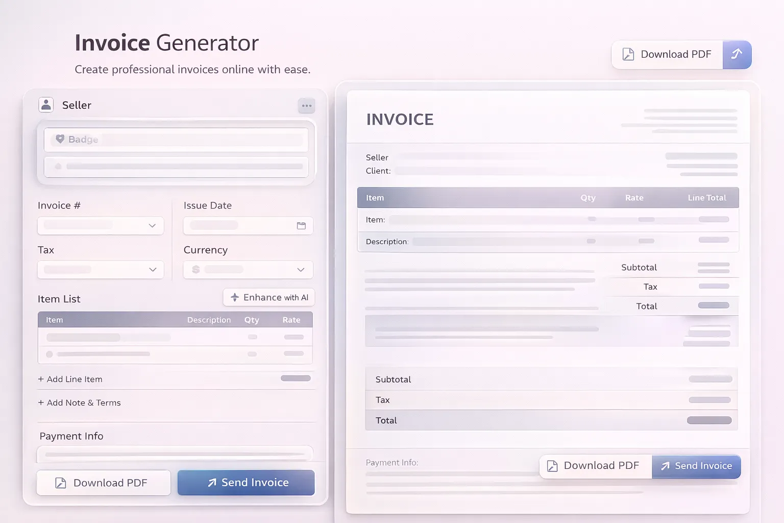 Invoice Generator cover