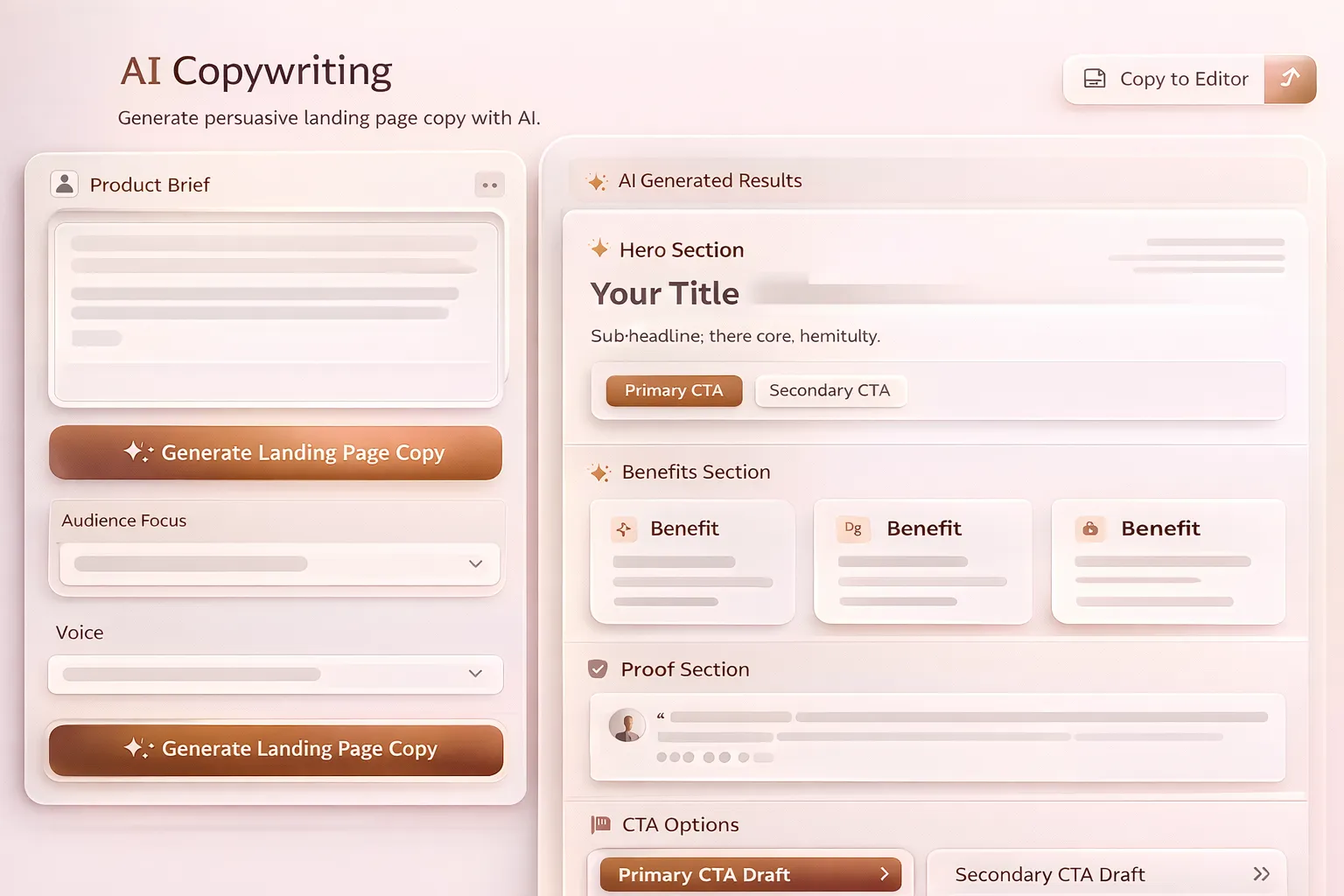 Landing Page Copy Generator cover