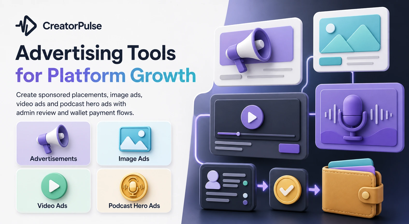 CreatorPulse – Monetize Short-Form Creators | Subscription, Paywall & Live Video PHP Platform