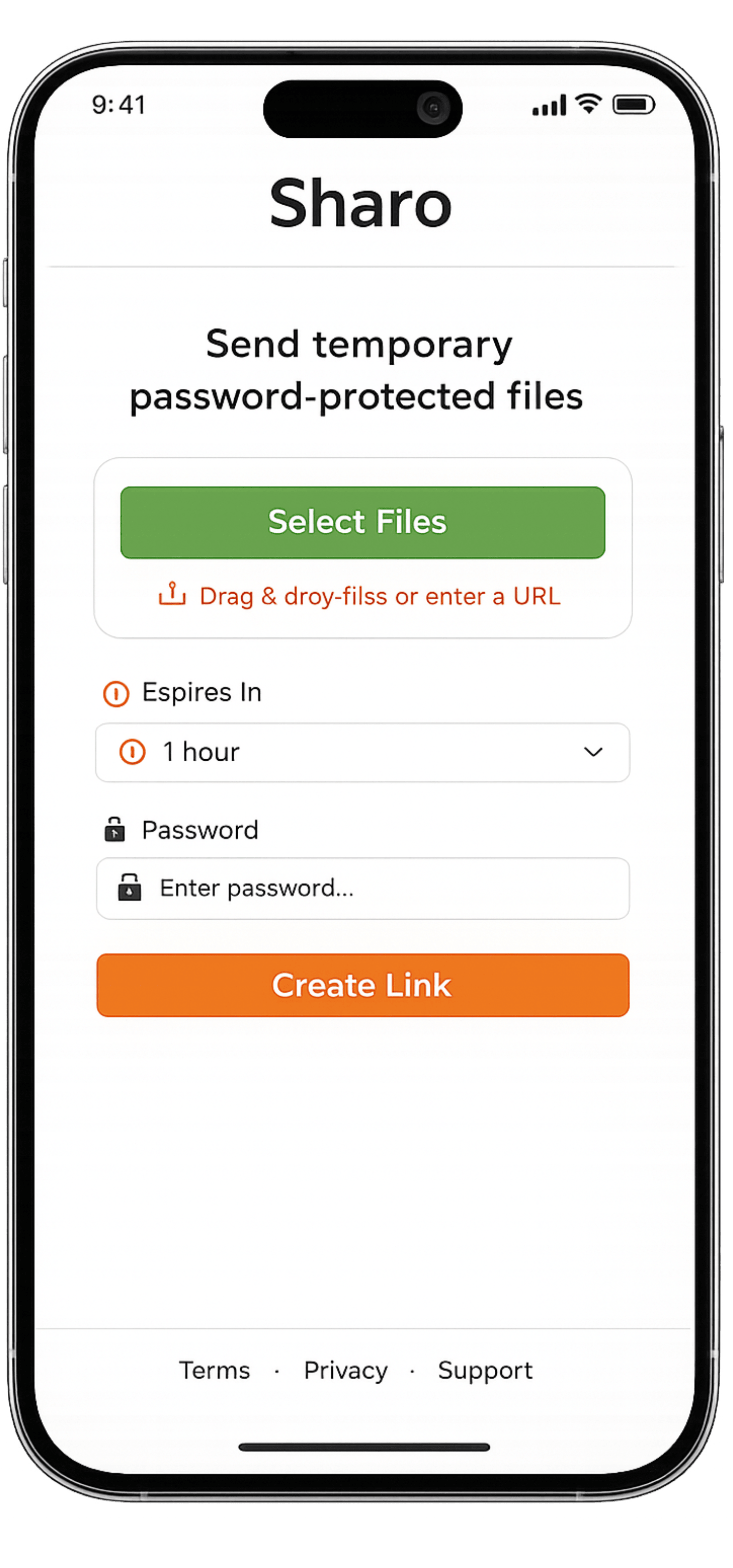 App screen